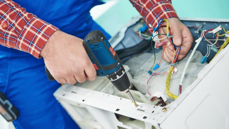 Sancaktepe Grundig Grundig çamaşır makinesi kart tamiri – Su almama arızası orijinal parça ile giderildi. - Teknik servis örneği